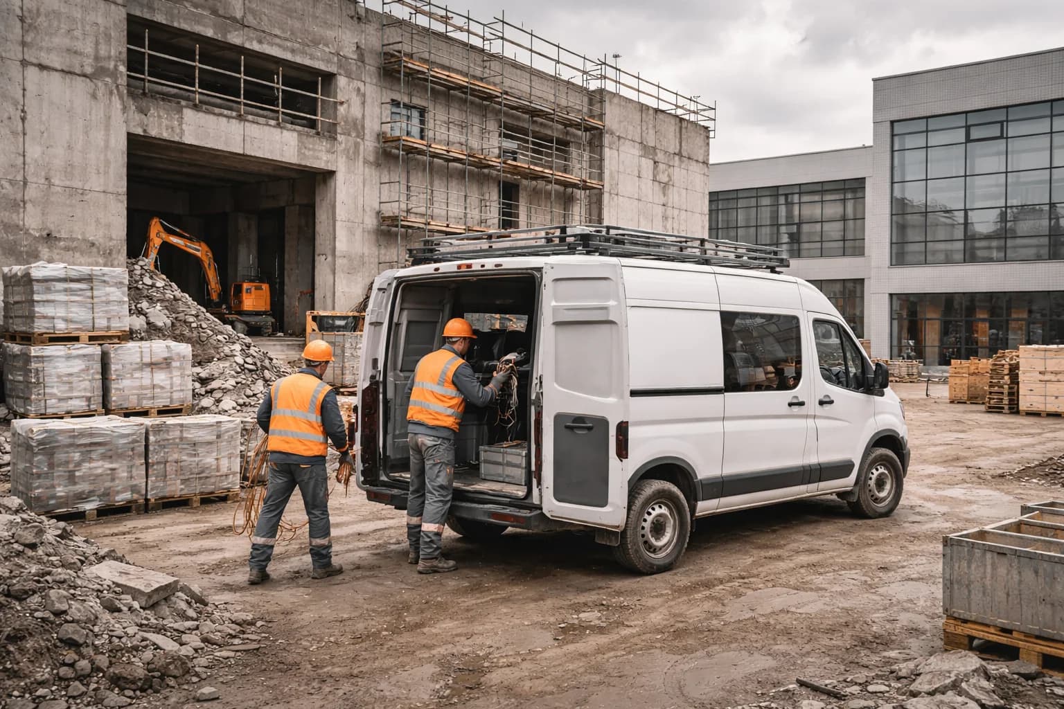 Выездная бригада ALBUR66 на объекте