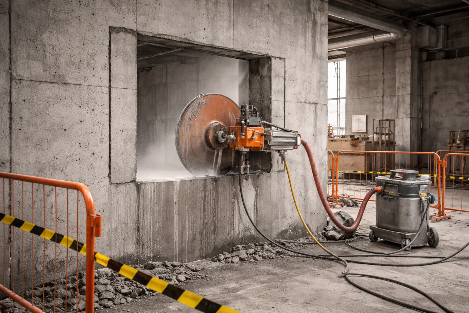 Алмазная резка проемов